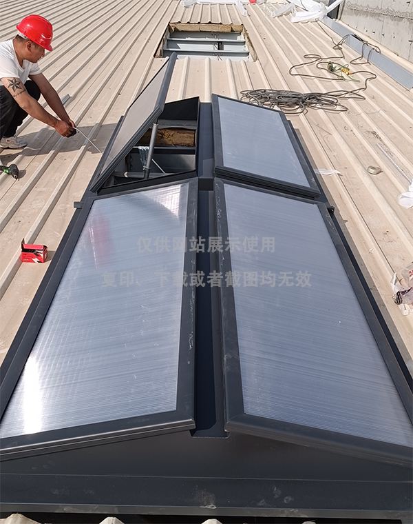 兰州王老吉生产车间镇坪排烟天窗