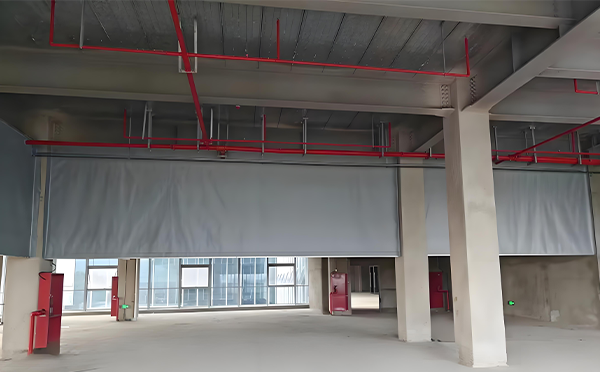 镇坪防火布挡烟垂壁