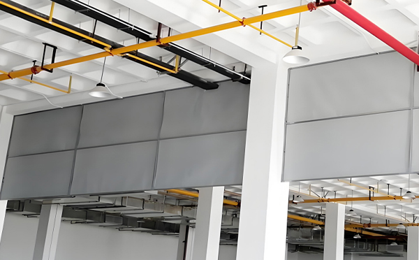 商场防烟分区常闭节点:镇坪挡烟垂壁高度与控制器接线图解 商场防烟分区常闭节点:镇坪挡烟垂壁高度与控制器接线图解